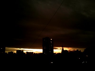 Tremenda tormenta en Buenos Aires