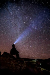 stargazing 1 Hoodoo Ridge 011817 Night Sky with Stars NPS-Jacob Holgerson