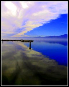Salton Sea Sky, California photo