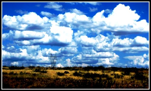 Arizona Sky, Desert Clouds photo