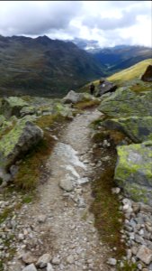 Aufstieg zum Jöriflüelafurgga, Richtung Jöriseen -  Graubünden, Schweiz