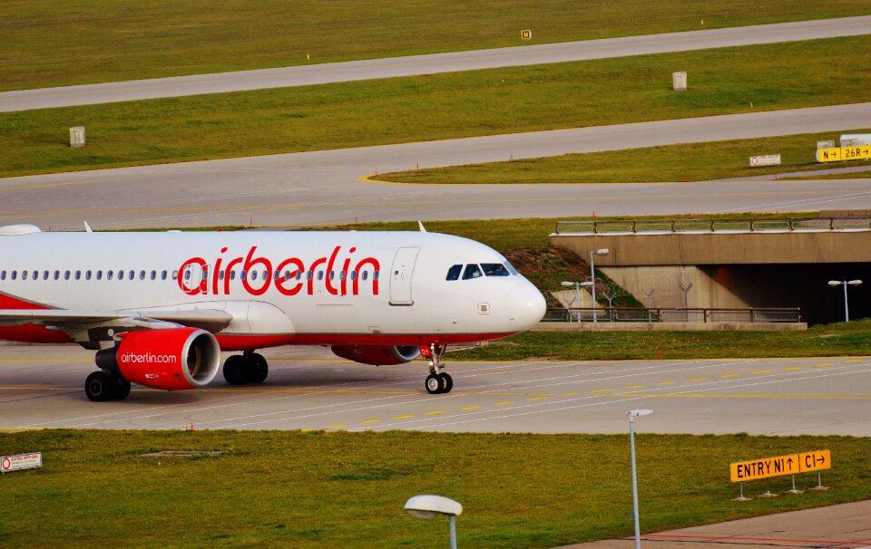 Departure passenger aircraft travel