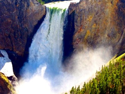 Grand Canyon of the Yellowstone National Park, Wyoming photo