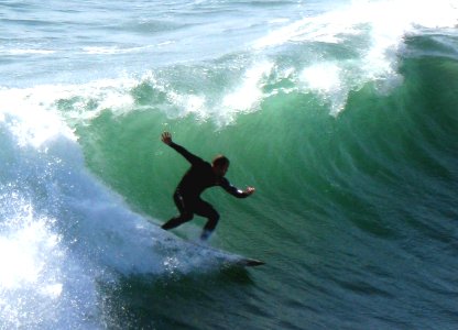 Surfing the Tube, San Diego Style photo