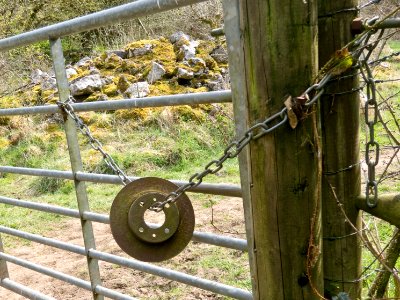 Steel agricultural machinery part (probably).