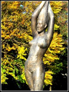 Goddess of Mirabell Gardens, Salzburg photo