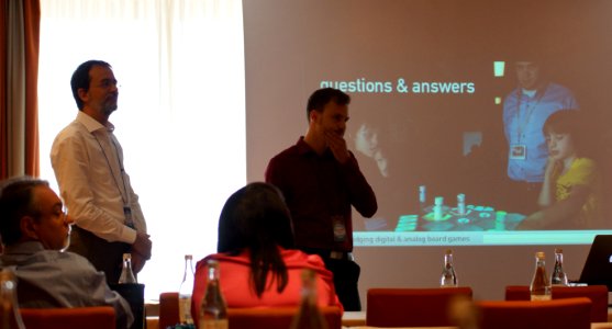 Bridging digital and analog board games, MCCSIS