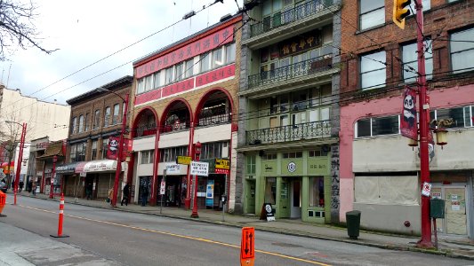 Vancouver Chinatown Streetscape - February 29, 2016