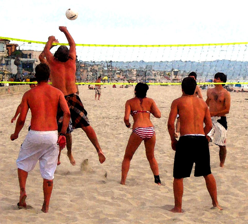 Volleyball Blast in the Sand, San Diego, California