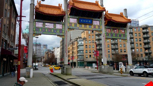 Vancouver Chinatown Streetscape - February 29, 2016