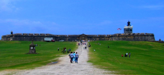 Morro Castle Long View, San Juan, Puerto Rico photo