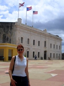 Morro Castle with Joyce photo