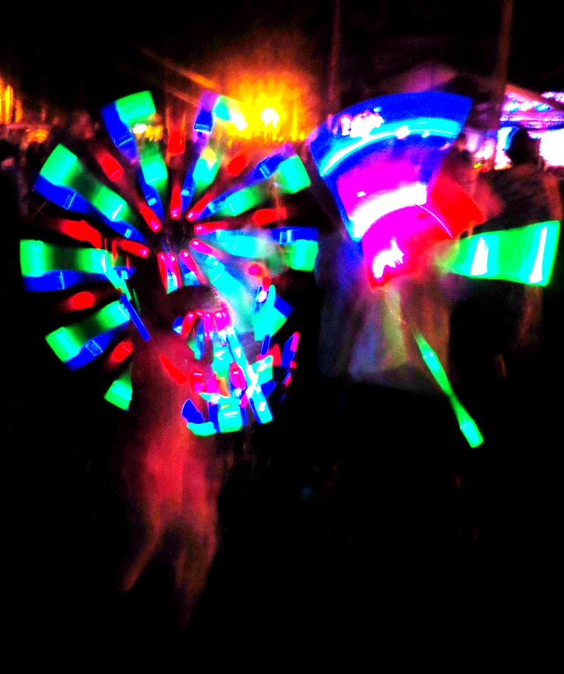 Light saber sword battle