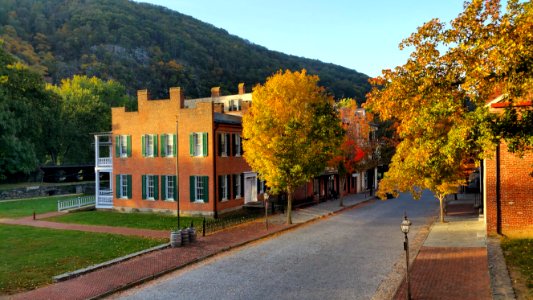 Shenandoah Street in the fall season