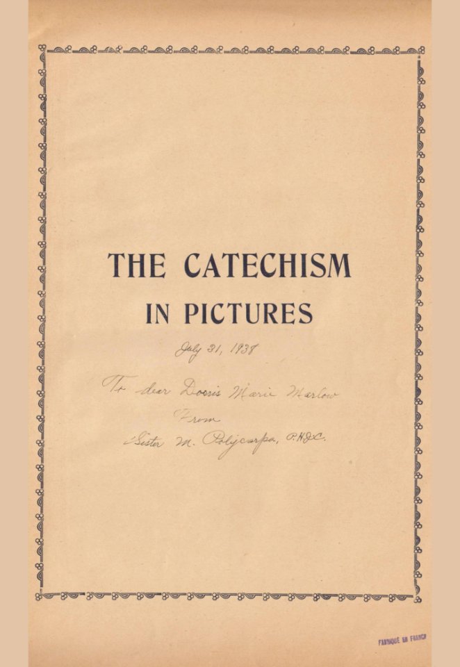 0-1 Catechism in Pictures