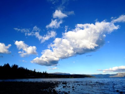 Lake Tahoe, Dancing clouds photo
