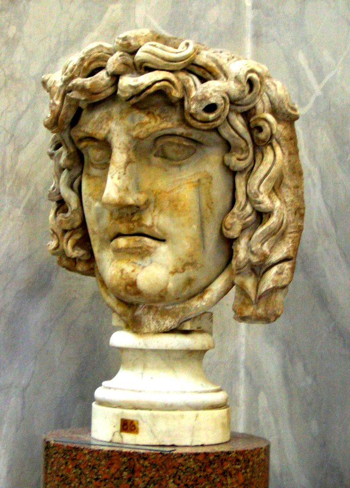 Roman Emporer Statue Vatican Treasures