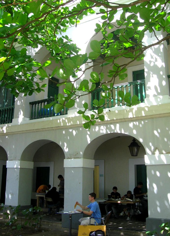 Old San Juan Art School Courtyard