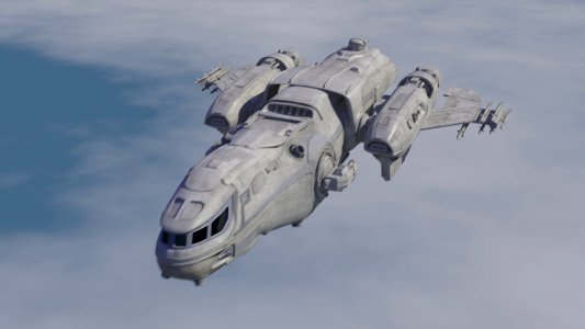 The Freelancer from the game Star Citizen