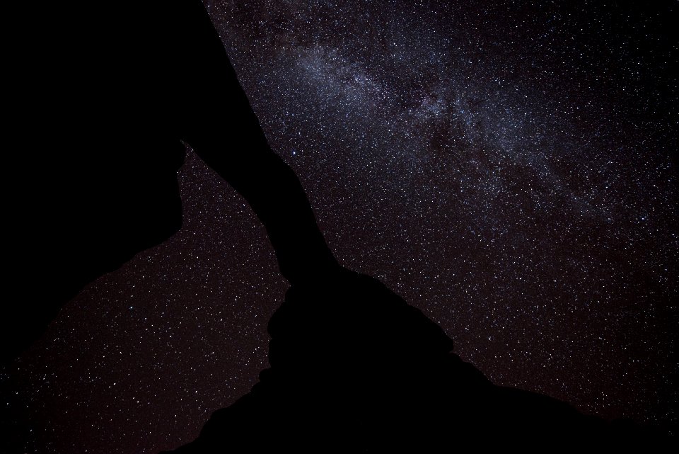 Night Sky at Turret Arch