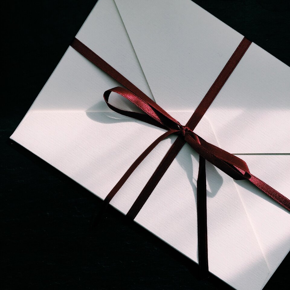 Right now white envelope surprise