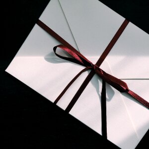 Right now white envelope surprise