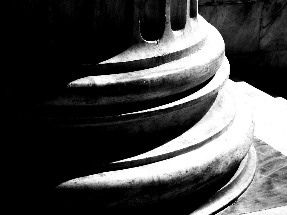 Pillar of National Museum Athens
