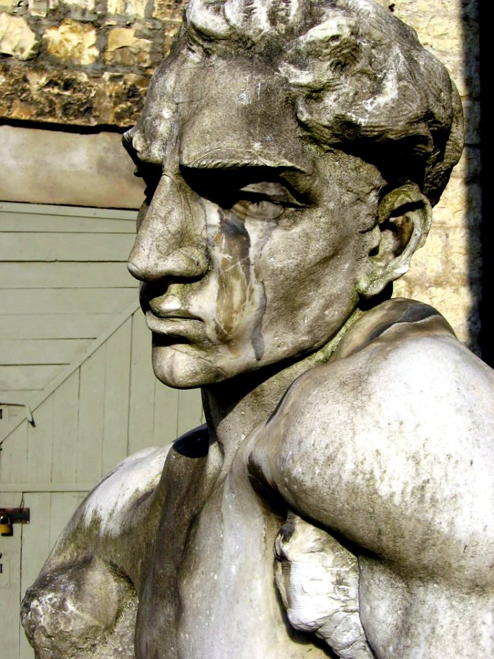 Italian Nobel Man at Brescia Castle,  northern Italy