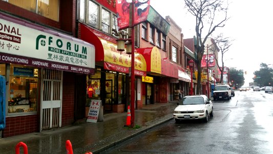 Vancouver Chinatown Streetscape - February 29, 2016