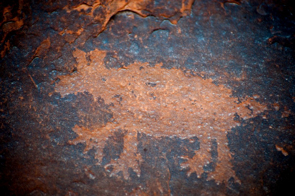 Courthouse Wash Rock Art Panel