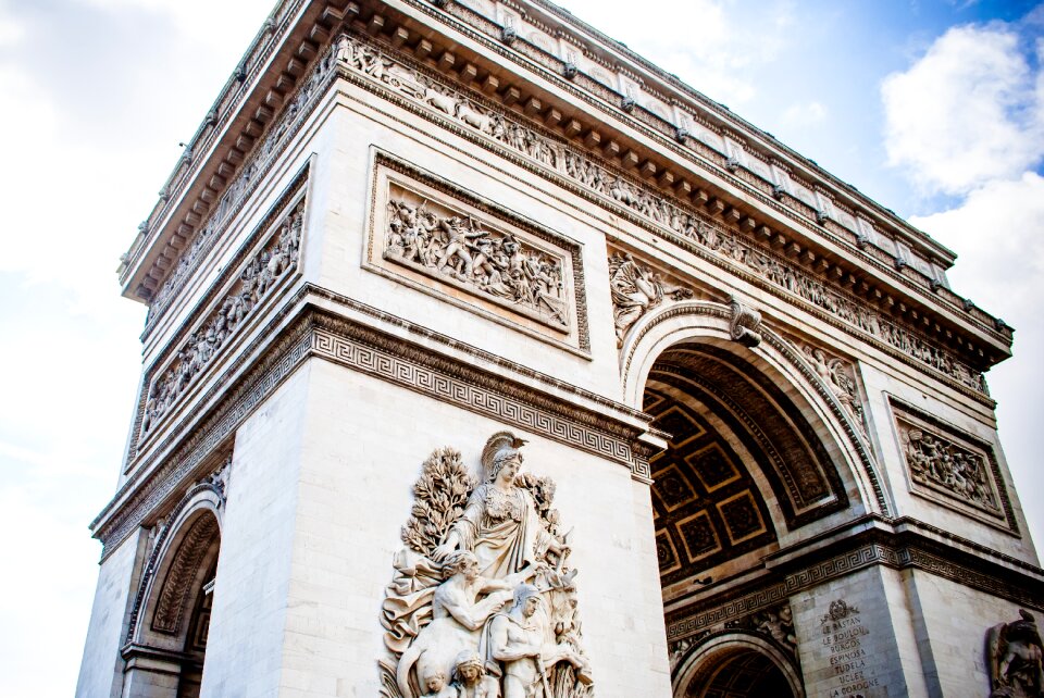 France statue perspective