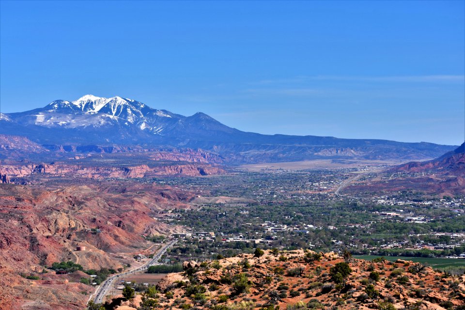 Moab overlook from Arches