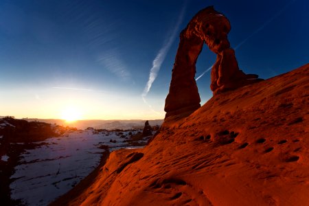 South Side View of Delicate Arch photo
