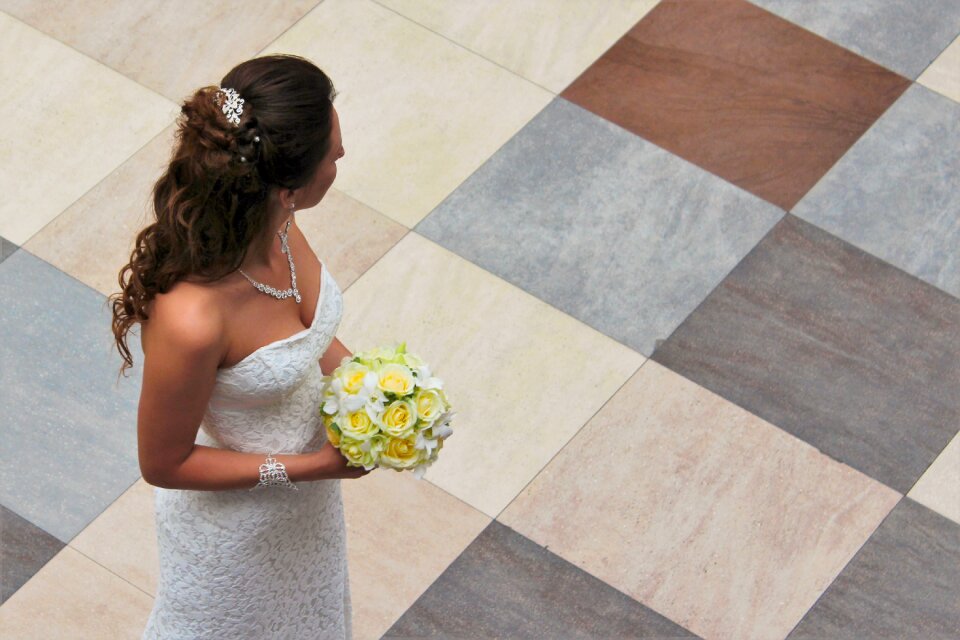 Girl just married dress