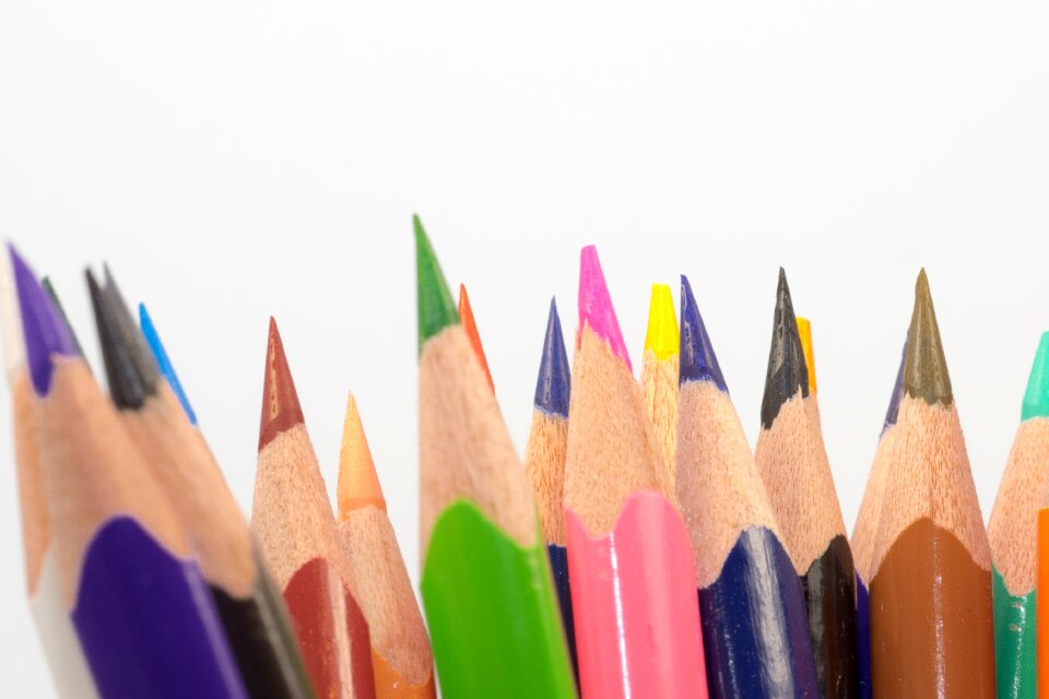 Colorful color paint