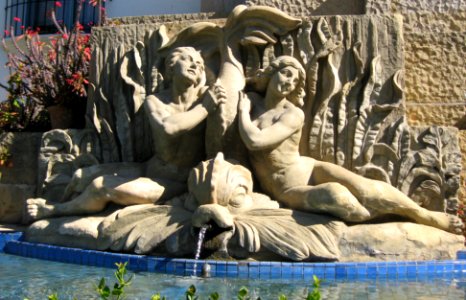 Santa Barbara Courthouse Fountain
