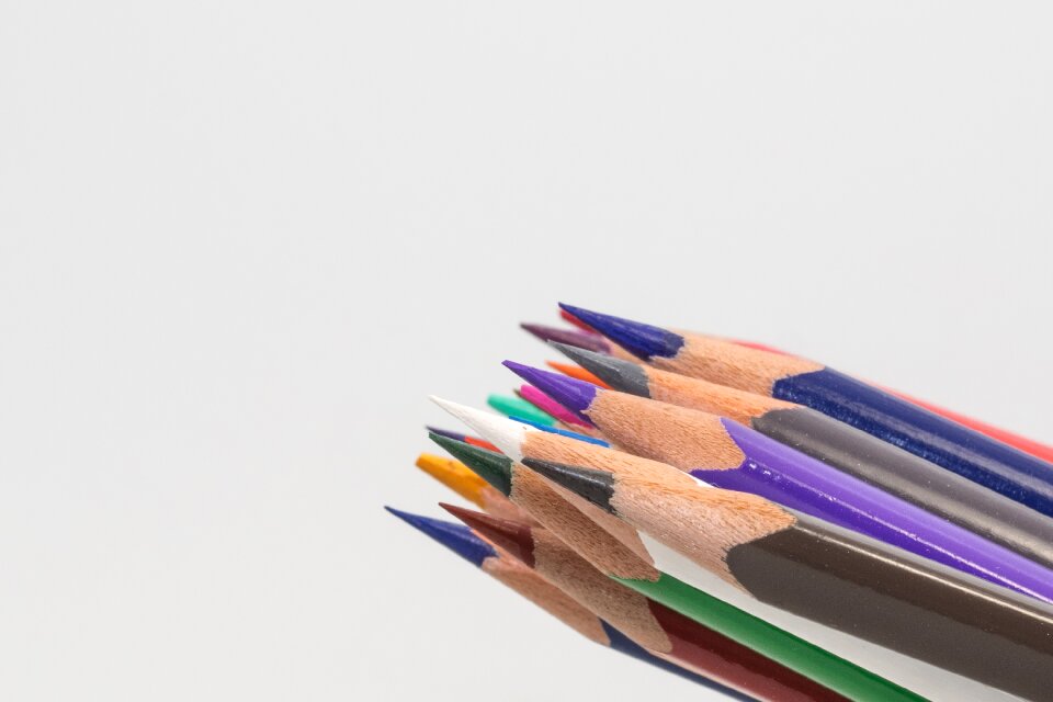 Colorful color paint