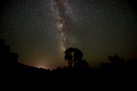 Milky Way from Garden of Eden Viewpoint photo