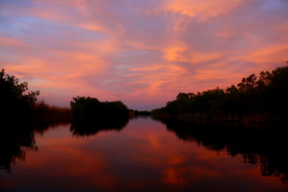 sunset halfway creek
