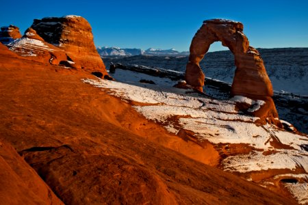 Delicate Arch Winter photo