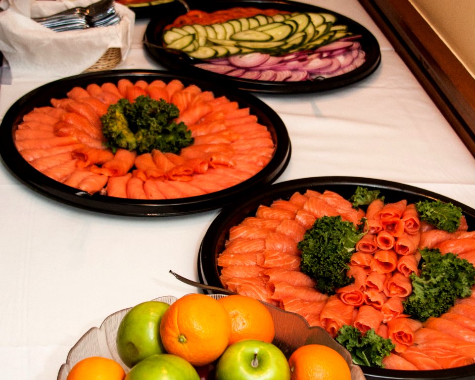 Lox Platters for Sunday Breakfast