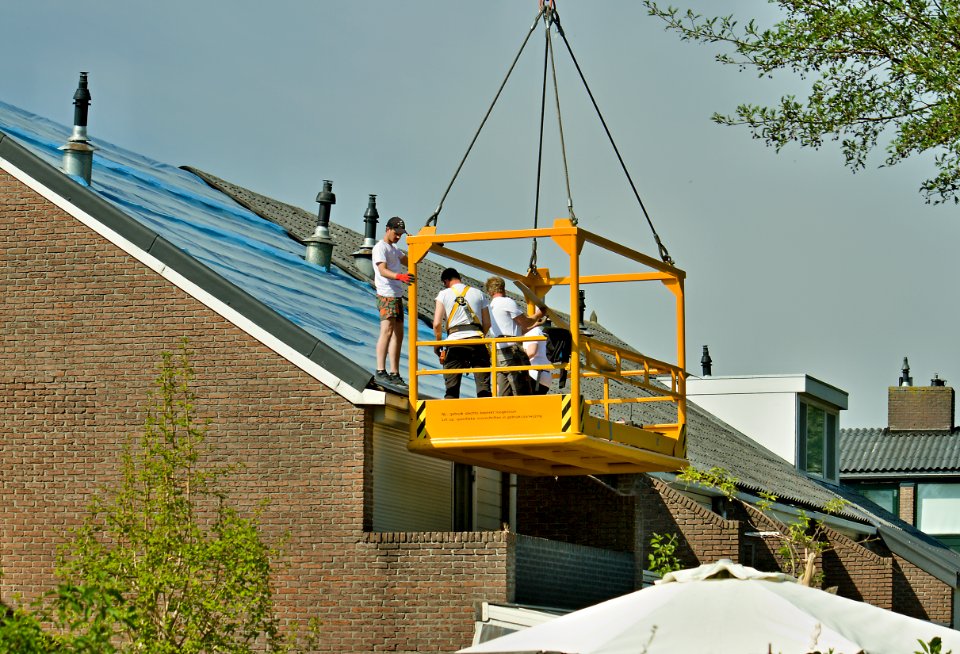 Bouwkraan in Esterveld 23 April 2020 JB 020