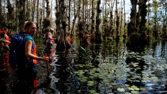 wet walk at Gator Hook