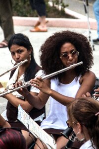 Musical instruments sound classic