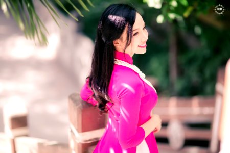 Ao dai Viet Nam photo