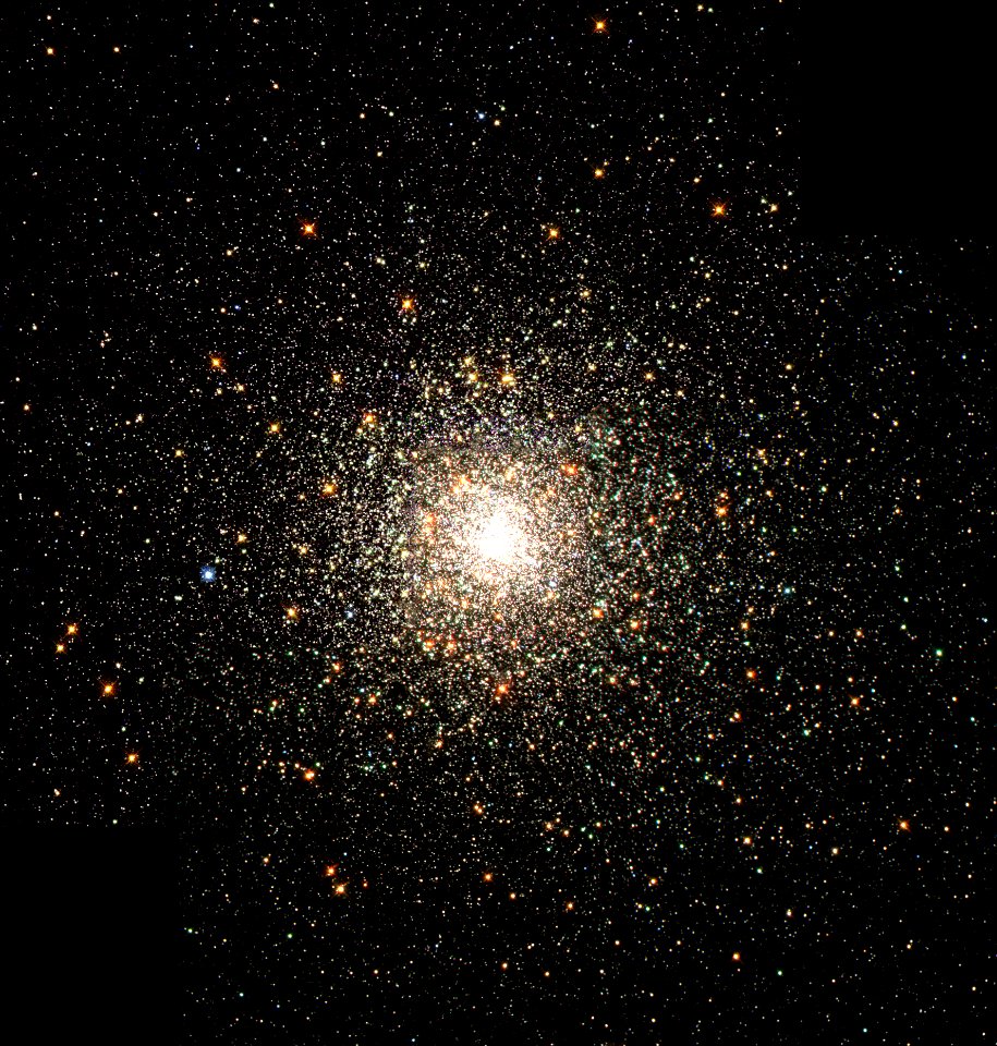 Hubble Images a Swarm of Ancient Stars