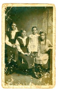 Postcard to a soldier at the front, World War I. 1916. Front