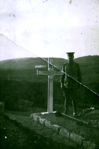 The grave of Colonel George Hepburn Stewart, Otago Mounted Rifles. (Died 20 November 1915, buried at Lemnos.) photo