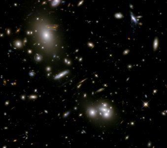 Hubble image of Abell 68