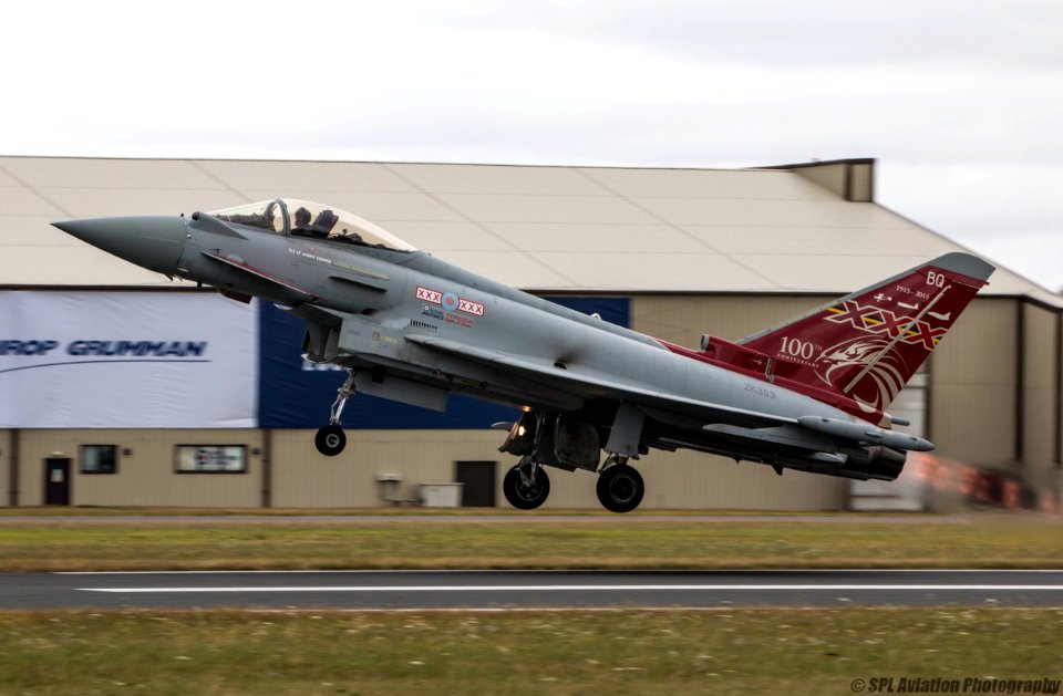 Royal International Air Tattoo 2015 - Eurofighter Typhoon FGR4 - Royal Air Force - 29(R) SQN - ZK353